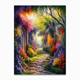 Garden Path 4 Canvas Print