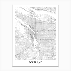 Portland Canvas Print