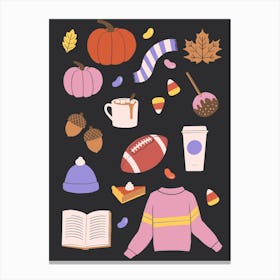 Fall Composition Canvas Print