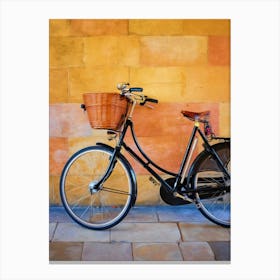 A Bicycle Of Cambridge Canvas Print