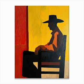 Mexican Cowboy Canvas Print