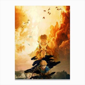 Legend Of Zelda 1 Canvas Print