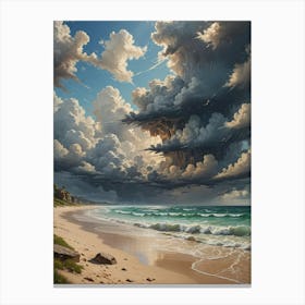 Seascape 10 30x40in 9000x12000px 37 Canvas Print