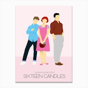 Sixteen Candles Film Canvas Print