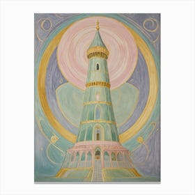 Sorbet Tower Of Light Canvas Print