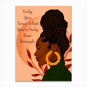only you Canvas Print