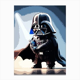 Darth Vader Star Wars movie 2 Canvas Print