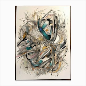 Abstract Painting 888 Canvas Print