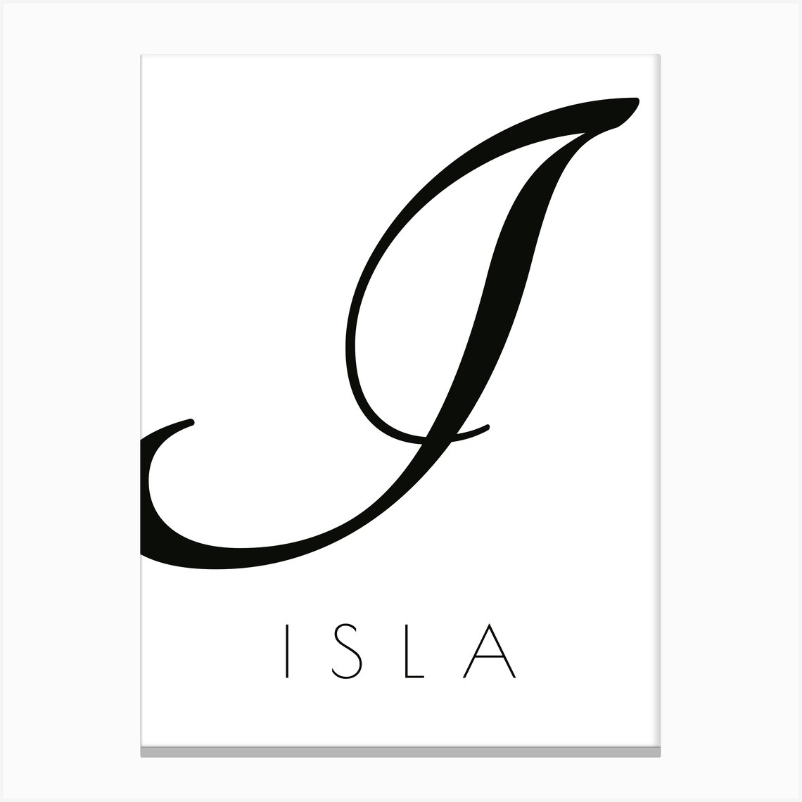 Isla  Name Art Print