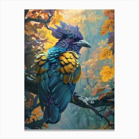 Bird In The Forest 1 Canvas Print