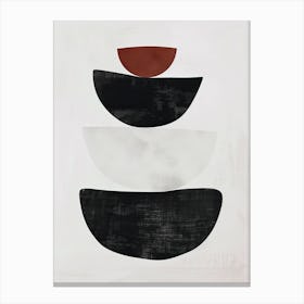 Rome Stone Park Bauhaus Minimalist Canvas Print