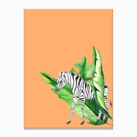 In The Jungle IV Canvas Print