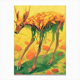 Autumn Deer 2 Canvas Print