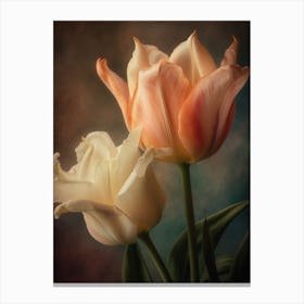 Vintage Flowers 1 Canvas Print