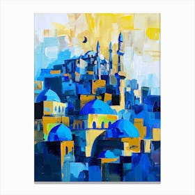 Blue Mosque Canvas Print