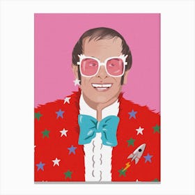 Elton John Canvas Print