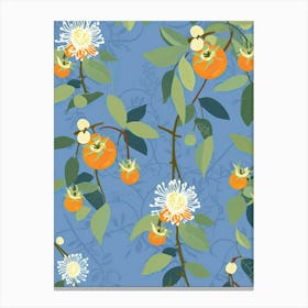 Passionfruit Illustration 4 Canvas Print