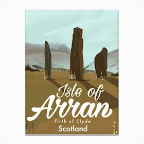 Isle of Arran Scotland Canvas Print