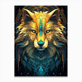 Wolf Native 1 Canvas Print
