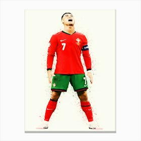 Cristiano Ronaldo 2 Canvas Print