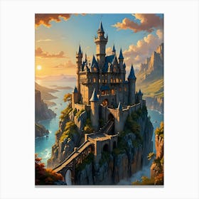 Castle In The Sky 1 Canvas Print