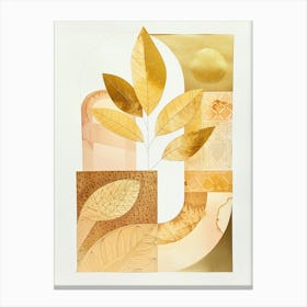 Gold Leaf 12 Canvas Print