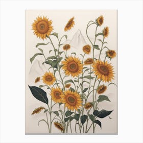 Sunflowers luck Canvas Print