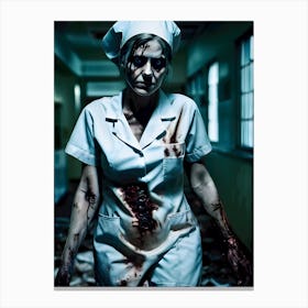 Can't Sleep?...Call The Night Nurse~Reimagined 26 Canvas Print