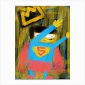 Superman 3 Canvas Print