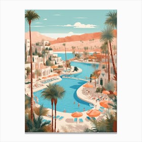 Sharm El Sheikh Egypt 2 Illustration Canvas Print