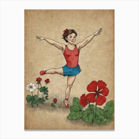 Ballerina 1 Canvas Print