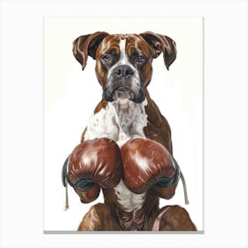 Boxer Canvas Print