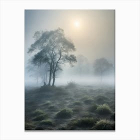 Misty Morning 10 Canvas Print