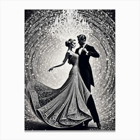 Dance Of The Stars Canvas Print