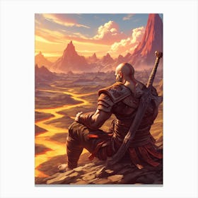 God Of War Canvas Print