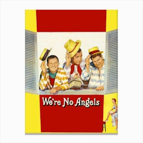 We Re No Angels (1955) Canvas Print