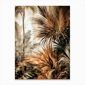 Tropical Jungle nature forest botany Canvas Print