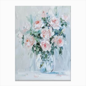 A World Of Flowers Rose 1 Painting Canvas Print