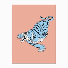 Chasing Tiger Canvas Print