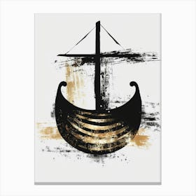 Viking Ship Canvas Print