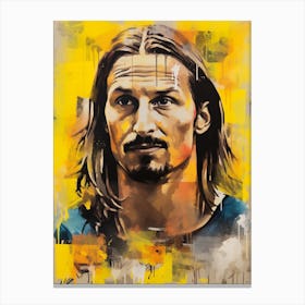 Zlatan Ibrahimovic (3) Canvas Print