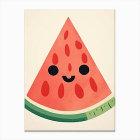 Friendly Kids Watermelon 2 Canvas Print