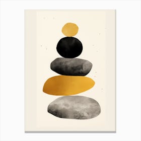 Zen Stones 1 Canvas Print