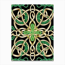 Abstract Celtic Knot 15 Canvas Print