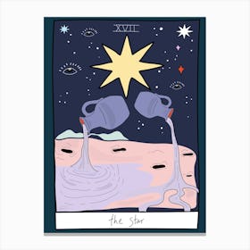 The Star Tarot Canvas Print