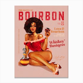 Babes Of Bourbon Vol 8 Love And Bourbon Canvas Print