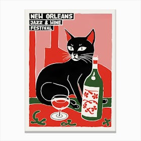 New Orleans Jazz & Wine Festival Canvas Print