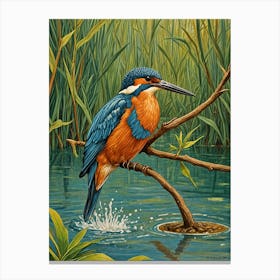 Kingfisher Canvas Print