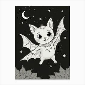 Bat!! 3 Canvas Print