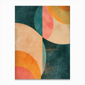 Abstract Circles Canvas Print 6 Canvas Print